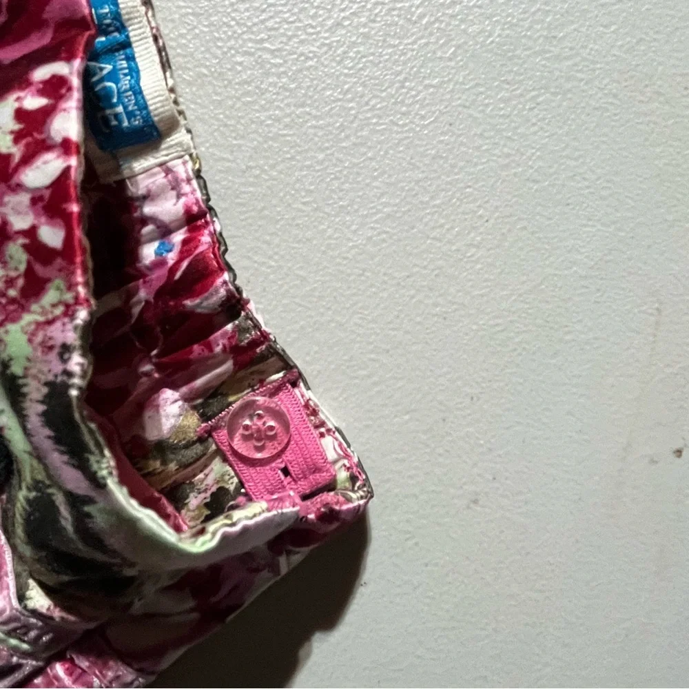 CHILDREN’ PLACE GIRLS MULI‎ PATTERNED FLORAL PLEATED SKIRT PINK YOUTH SZ 6